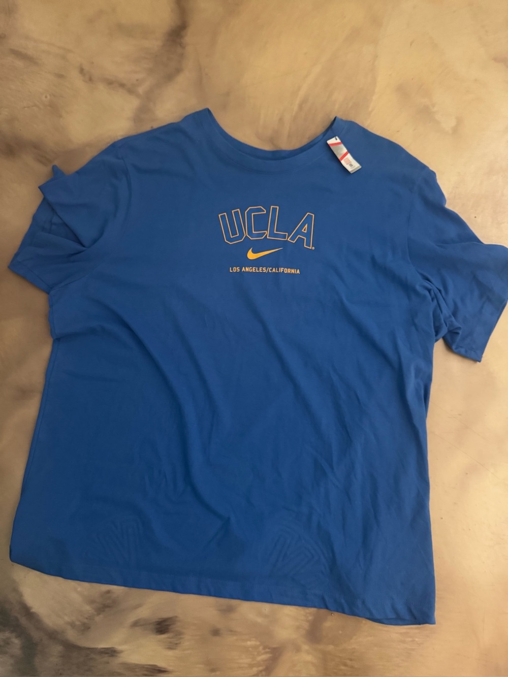 Nike Men's UCLA Blue Short Sleeve Logo Tee